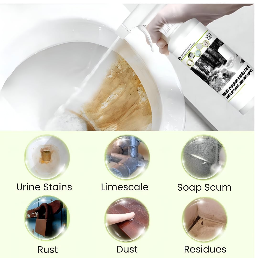 Premium Multi-Purpose Oxalic Acid Stain Removal Spray (BUY 1 GET 1 FREE)