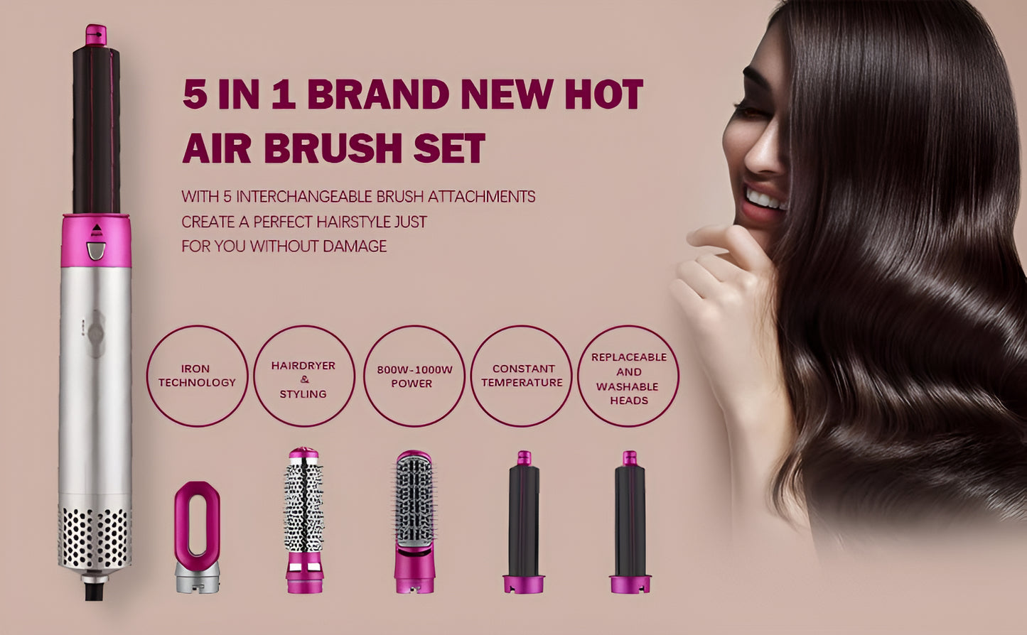 Interchangeable Multi-Styler Pro
